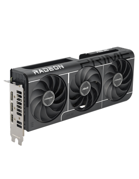 Видеокарта ASUS PRIME-RX9060XT-O16G, 16 ГБ GDDR6 128бит