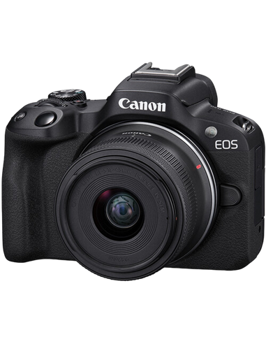 Беззеркальный фотоаппарат Canon EOS R50 Black Content Creator Kit