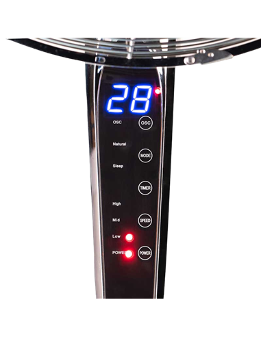 Вентилятор OZON PS-40RM1-BCR, Серебристый