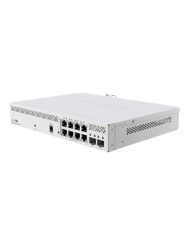 Comutator MikroTik CSS610-8P-2S+IN, Alb