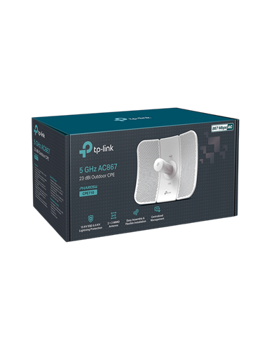 Беспроводная точка доступа TP-LINK CPE710, До 867 Мбит/с, Белый