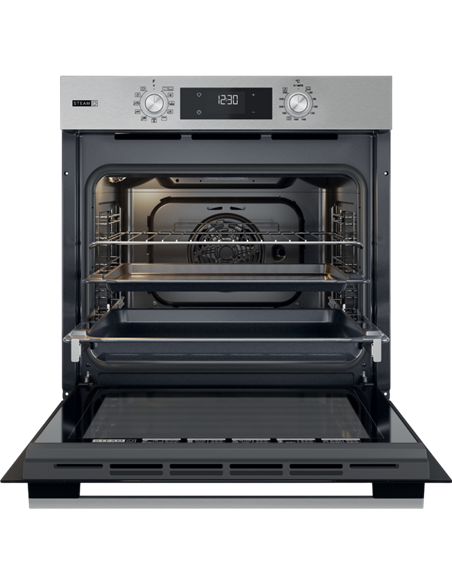 Cuptor Electric Whirlpool OMSK58HU1SX, Argintiu