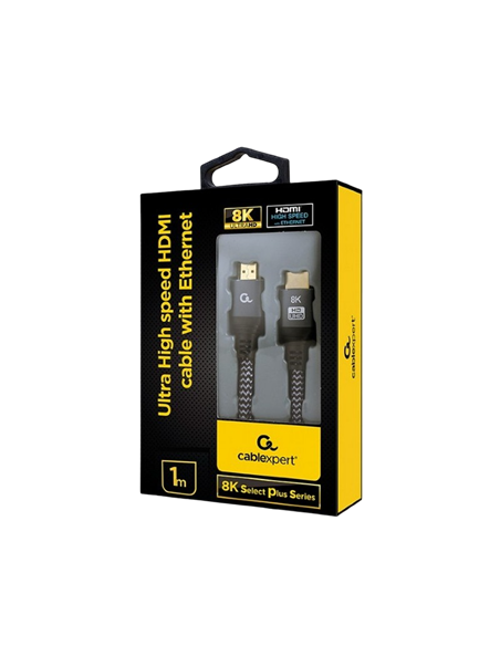 Видеокабель Cablexpert CCB-HDMI8K-1M, HDMI (M) - HDMI (M), 1 м, Чёрный