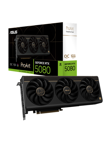 Placă Video ASUS PROART-RTX5080-O16G, 16GB GDDR7 256bit