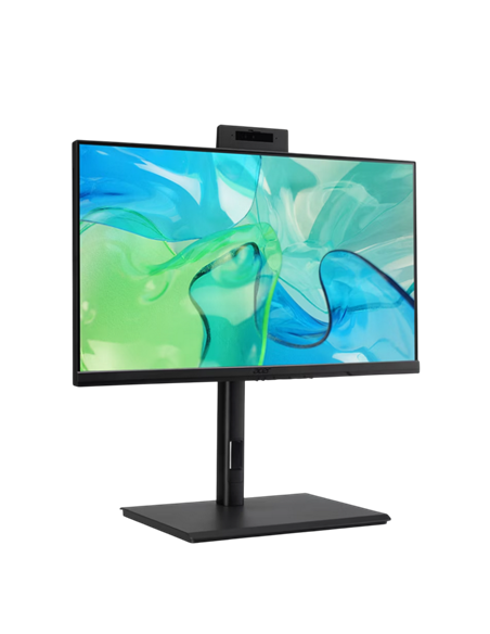 Computer All-in-One Acer Veriton VZ4724GT, 23,8", Intel Core i5-11400, 16GB/512GB, Fără SO, Negru