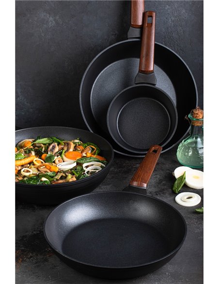 Tigaie Polaris Albero-24F, 24cm, Negru Tigaie Polaris Albero-24F, 24cm, Negru