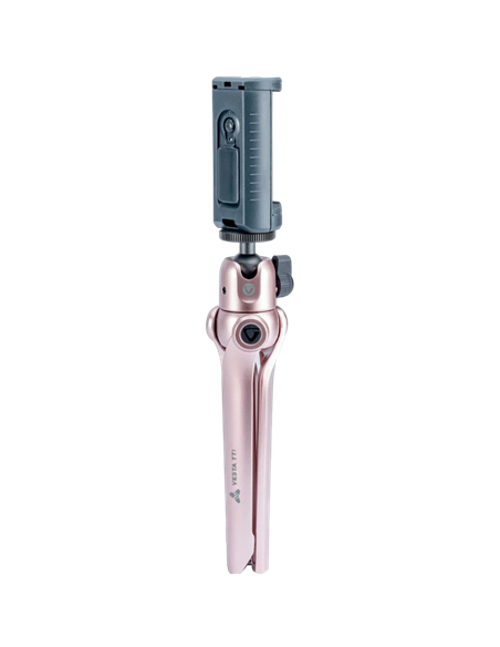 Mini trepied Vanguard VESTA TT1 ROSE, Cap trepied de minge, Roz
