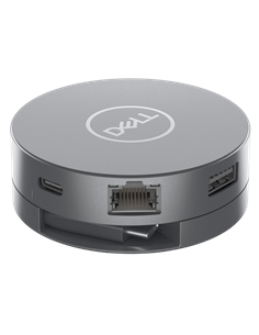 Многопортовый адаптер DELL DA305, Серебристый