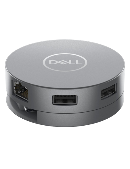Многопортовый адаптер DELL DA305, Серебристый