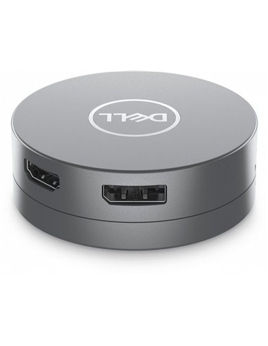 Многопортовый адаптер DELL DA305, Серебристый