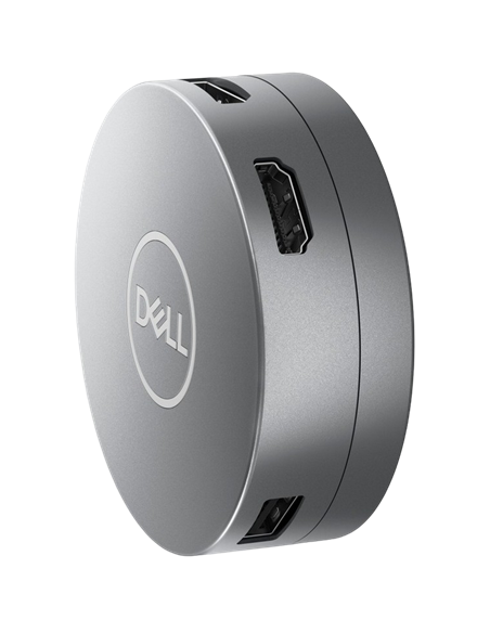 Многопортовый адаптер DELL DA305, Серебристый