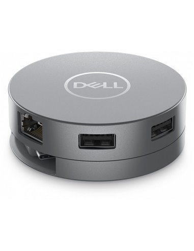 Многопортовый адаптер DELL DA305, Серебристый