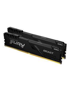 Оперативная память Kingston FURY Beast, DDR4 SDRAM, 3200 МГц, 16 ГБ, KF432C16BBK2/16WP