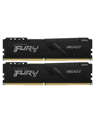 Memorie RAM Kingston FURY Beast, DDR4 SDRAM, 3200 MHz, 16GB, KF432C16BBK2/16WP