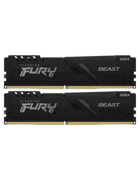 Оперативная память Kingston FURY Beast, DDR4 SDRAM, 3200 МГц, 16 ГБ, KF432C16BBK2/16WP Оперативная память Kingston FURY Beast, DDR4 SDRAM, 3200 МГц, 16 ГБ, KF432C16BBK2/16WP