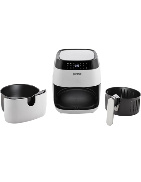 Friteuză cu aer cald Gorenje AF1409DW, Alb | Negru