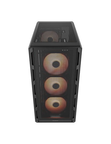 Компьютерный корпус Cougar Airface Pure PRO, Midi-Tower, Без блока питания, Чёрный