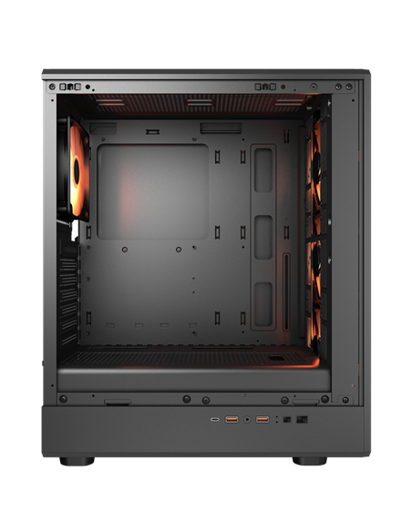 Carcasă PC Cougar Airface Pure PRO, Midi-Tower, Fără PSU, Negru