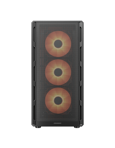 Компьютерный корпус Cougar Airface Pure PRO, Midi-Tower, Без блока питания, Чёрный