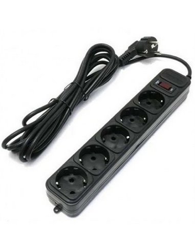 Prelungitor electric Ultra Power UP3-B-10PPB, 5 Prize, 3m, Negru