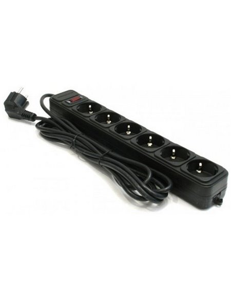 Prelungitor electric Ultra Power UP6-B-6PPB, 6 Prize, 1,8m, Negru