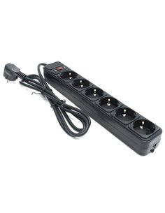 Prelungitor electric Ultra Power UP6-B-10PPB, 6 Prize, 3m, Negru 2
