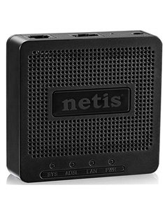 ADSL Модем Netis DL4201, ADSL/ADSL2/ADSL2 + до 24 Мбит/с, Чёрный 2