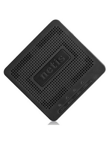 ADSL Модем Netis DL4201, ADSL/ADSL2/ADSL2 + до 24 Мбит/с, Чёрный