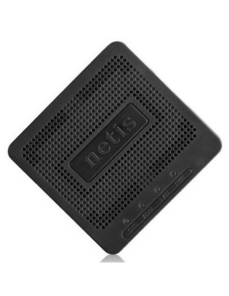 ADSL Модем Netis DL4201, ADSL/ADSL2/ADSL2 + до 24 Мбит/с, Чёрный