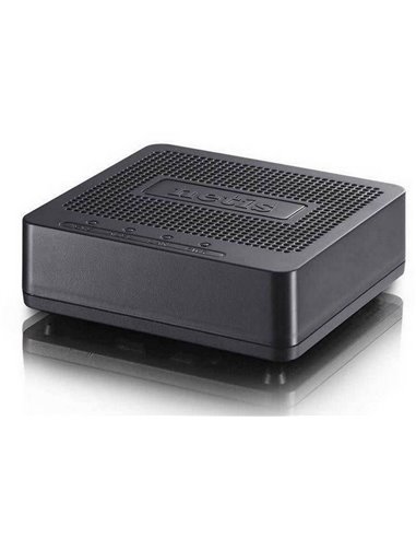 ADSL Модем Netis DL4201, ADSL/ADSL2/ADSL2 + до 24 Мбит/с, Чёрный