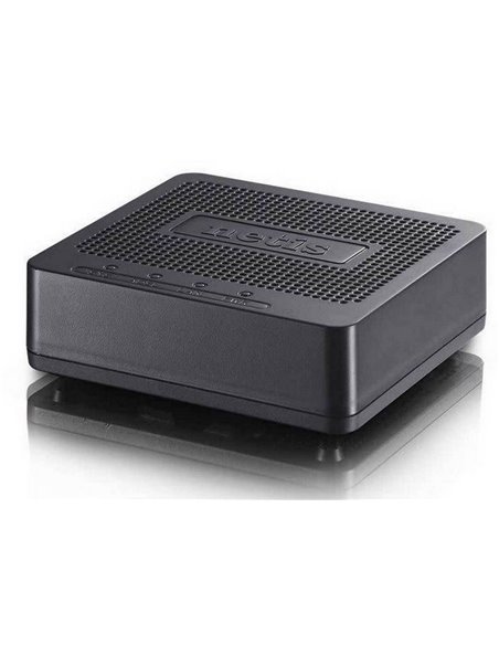 ADSL Модем Netis DL4201, ADSL/ADSL2/ADSL2 + до 24 Мбит/с, Чёрный