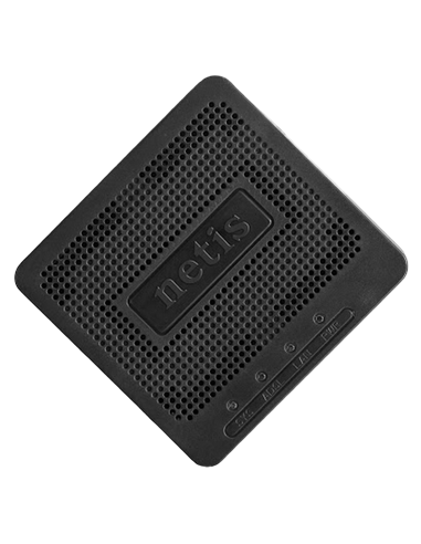 ADSL Модем Netis DL4201, ADSL/ADSL2/ADSL2 + до 24 Мбит/с, Чёрный