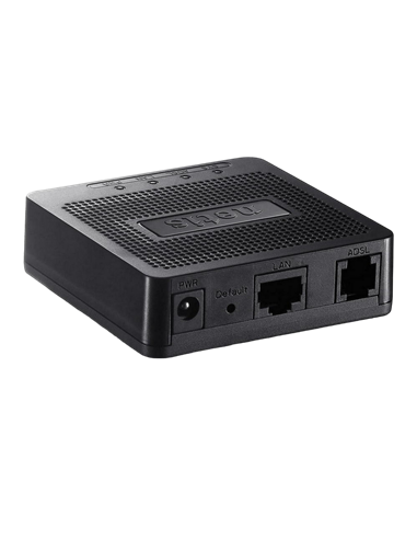 Modem ADSL Netis DL4201, ADSL/ADSL2/ADSL2 + până la 24 Mbps, Negru