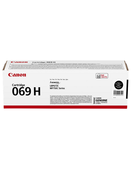 Лазерный картридж Canon CRG-069H, Чёрный
