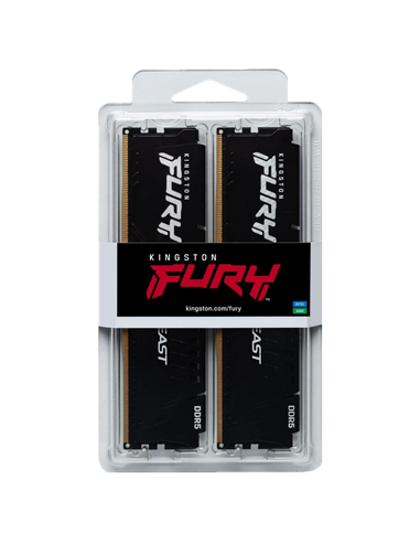 Memorie RAM Kingston FURY Beast, DDR5 SDRAM, 6000 MHz, 64GB, KF560C36BBEK2-64