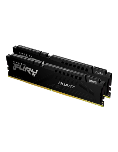 Оперативная память Kingston FURY Beast, DDR5 SDRAM, 6000 МГц, 64Гб, KF560C36BBEK2-64