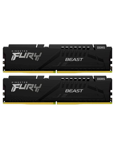 Memorie RAM Kingston FURY Beast, DDR5 SDRAM, 6000 MHz, 64GB, KF560C36BBEK2-64
