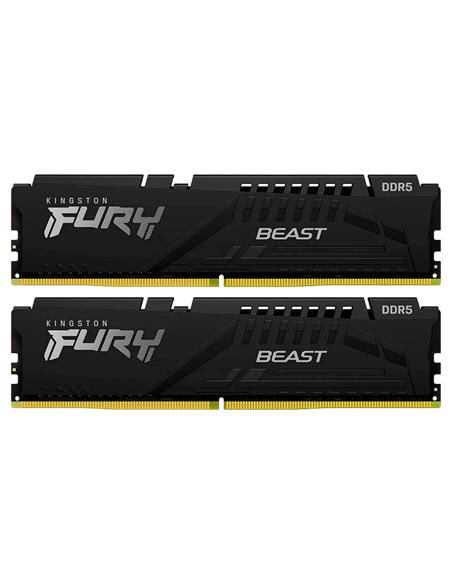 Оперативная память Kingston FURY Beast, DDR5 SDRAM, 6000 МГц, 64Гб, KF560C36BBEK2-64