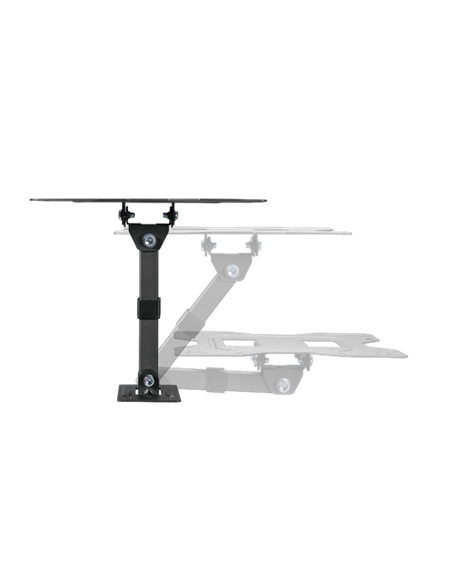 Настенное крепление для телевизора KIVI MOTION-221, Чёрный