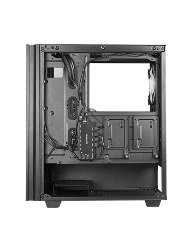 Carcasă PC Chieftec GS-02B-OP, Midi-Tower, Fără PSU, Negru