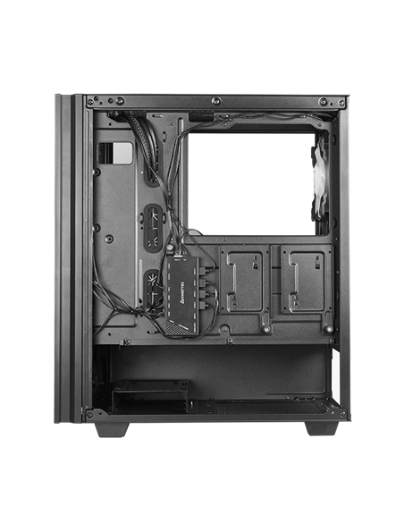 Carcasă PC Chieftec GS-02B-OP, Midi-Tower, Fără PSU, Negru