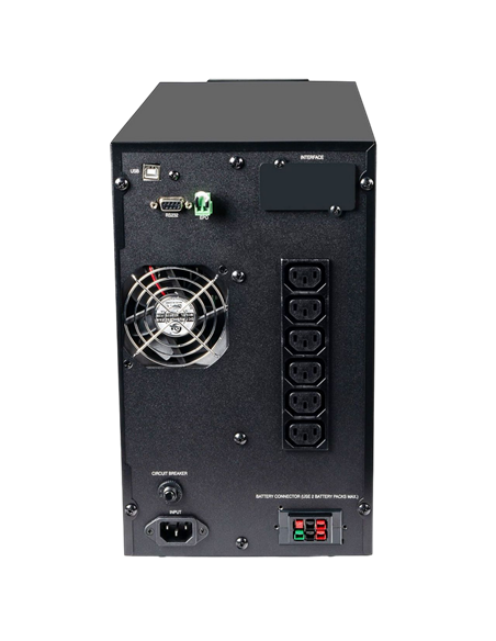 Источник бесперебойного питания PCM MAC-1500, Онлайн, 1500VA, Башня