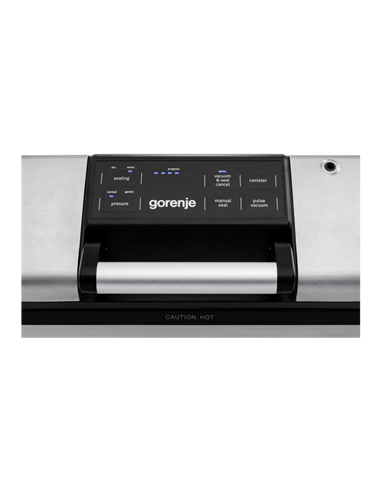 Вакуумный упаковщик Gorenje VS120E PRO, Нержавеющая сталь