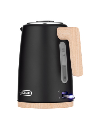 Электрочайник Ardesto EKL-F420BWD, Чёрный
