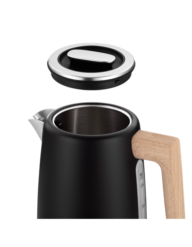 Fierbător electric Ardesto EKL-F420BWD, Negru