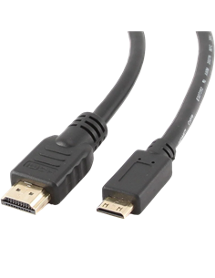 Видео кабель Cablexpert CC-HDMI4C-6, HDMI (M) - mini-HDMI (M), 1,8м, Чёрный