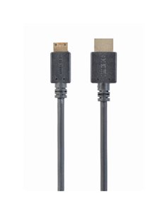 Cablu Video Cablexpert CC-HDMI4C-6, HDMI (M) - mini-HDMI (M), 1,8m, Negru 2