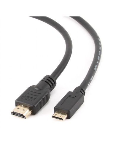 Cablu Video Cablexpert CC-HDMI4C-6, HDMI (M) - mini-HDMI (M), 1,8m, Negru