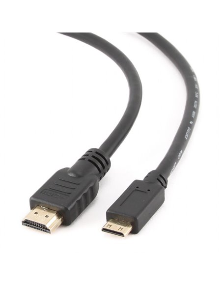 Cablu Video Cablexpert CC-HDMI4C-6, HDMI (M) - mini-HDMI (M), 1,8m, Negru