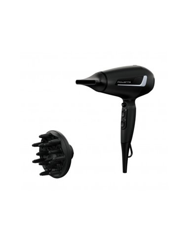 Uscător de păr Rowenta Pro Expert CV8820F0, 2100 W, Negru